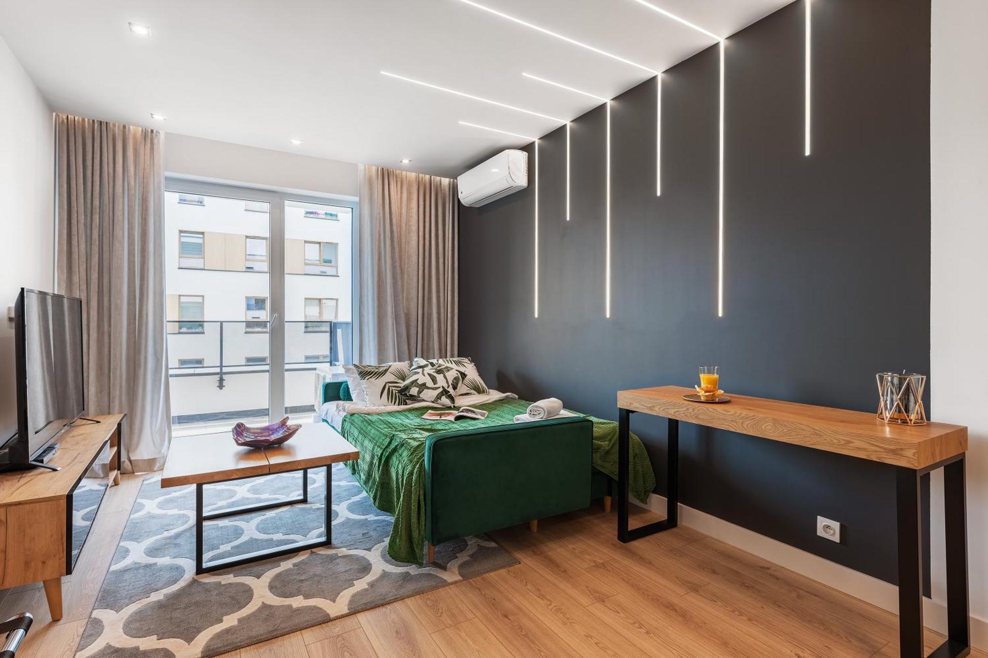 P&O Serviced Apartments Group Komputerowa وارسو الغرفة الصورة